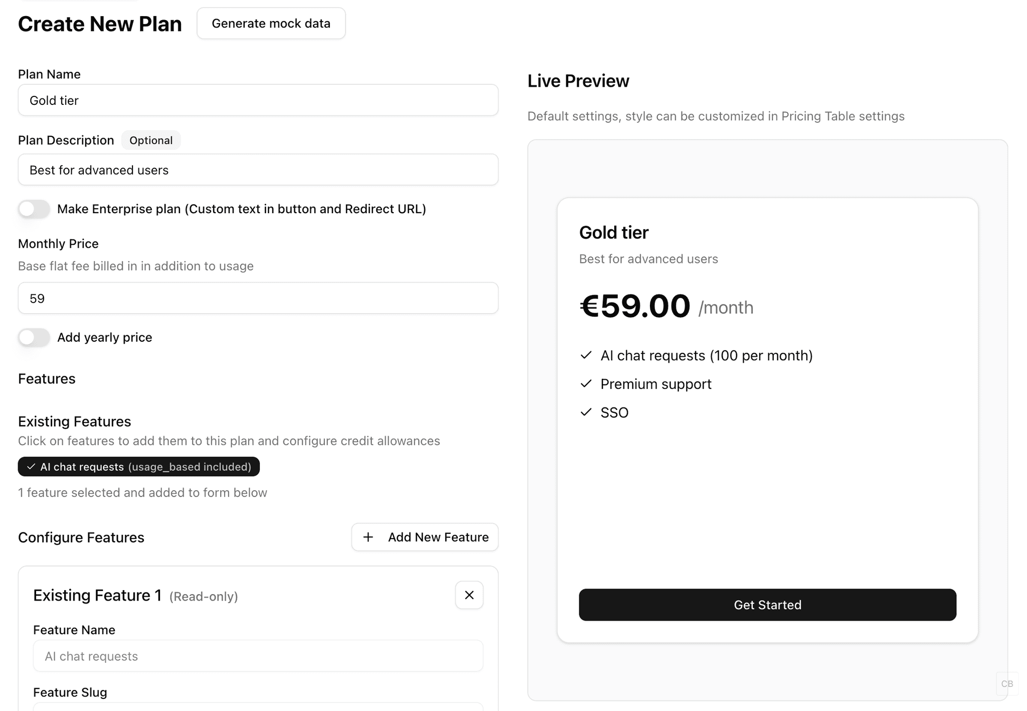 Lumen dashboard onboarding