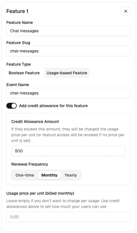 Create free plan with Lumen